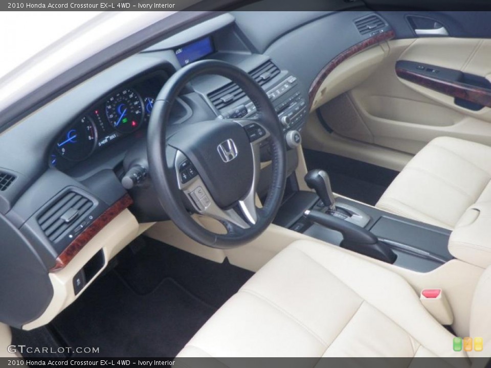 Ivory Interior Prime Interior for the 2010 Honda Accord Crosstour EX-L 4WD #46557330