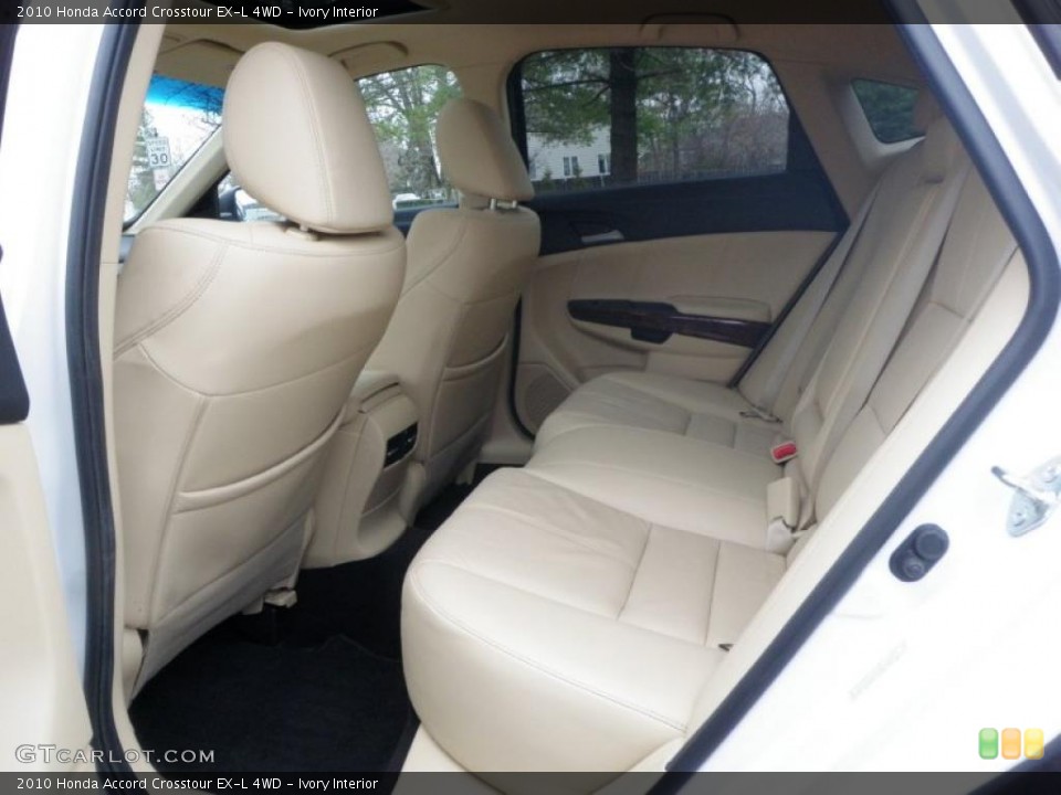 Ivory Interior Photo for the 2010 Honda Accord Crosstour EX-L 4WD #46557342