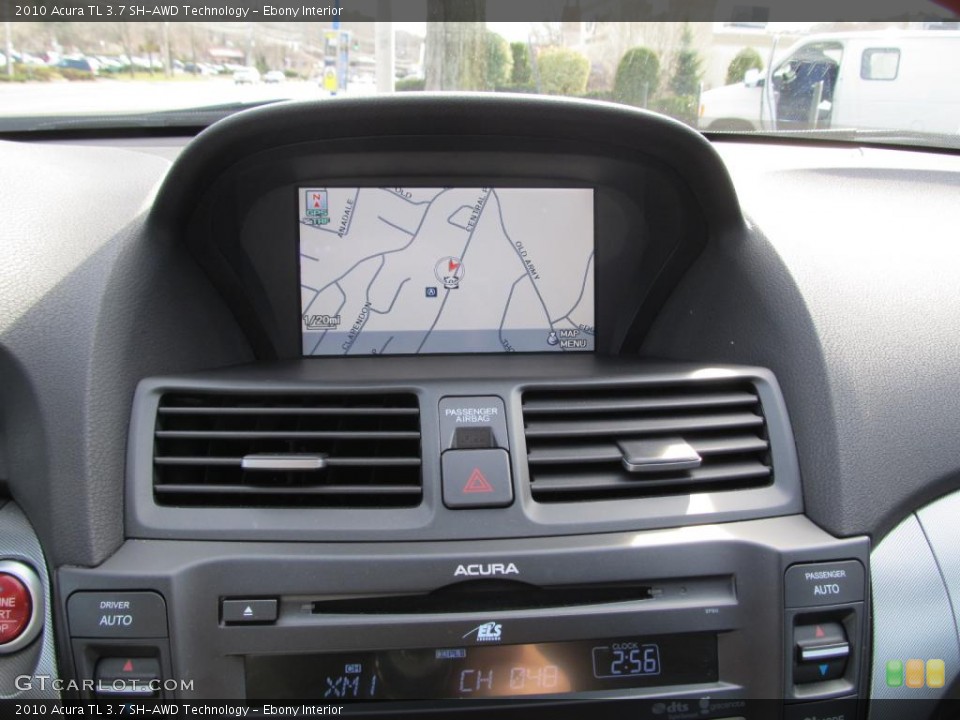 Ebony Interior Navigation for the 2010 Acura TL 3.7 SH-AWD Technology #46558164