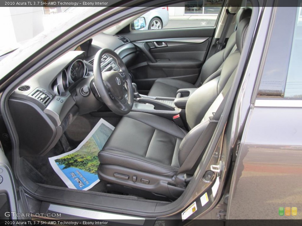Ebony Interior Photo for the 2010 Acura TL 3.7 SH-AWD Technology #46558200
