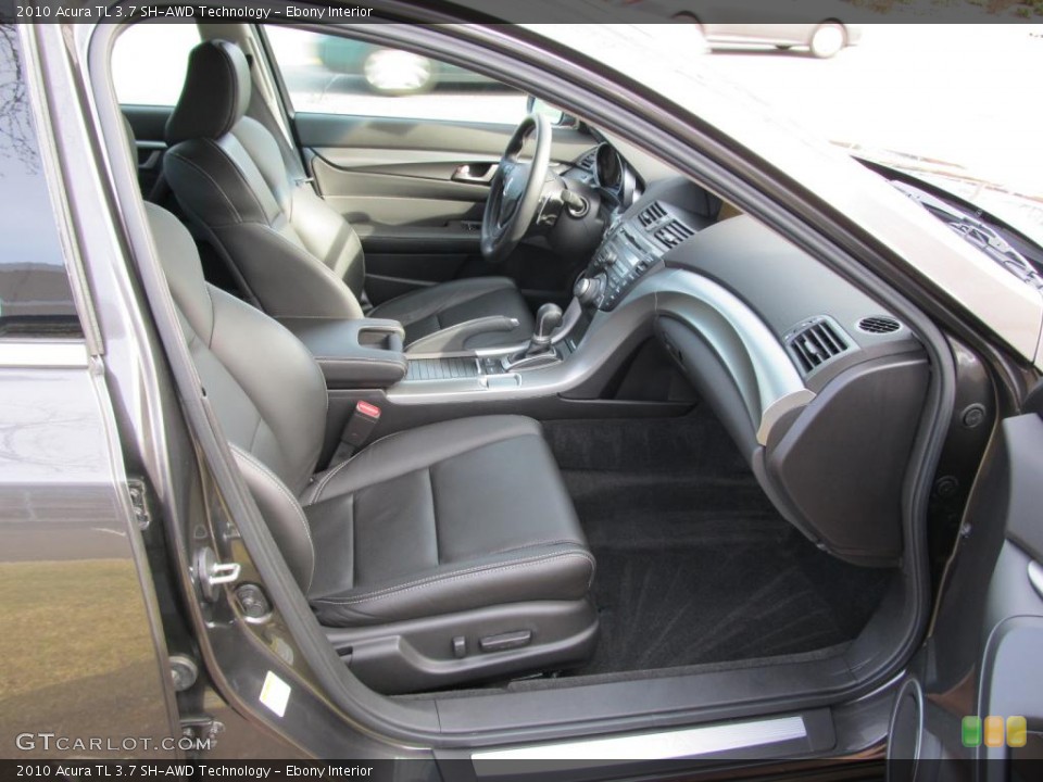 Ebony Interior Photo for the 2010 Acura TL 3.7 SH-AWD Technology #46558269