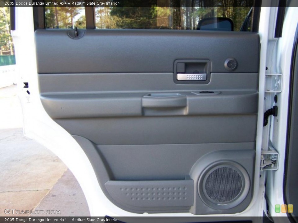 Medium Slate Gray Interior Door Panel for the 2005 Dodge Durango Limited 4x4 #46558770