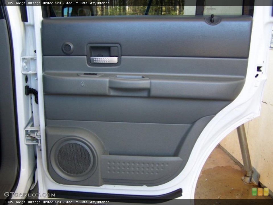 Medium Slate Gray Interior Door Panel for the 2005 Dodge Durango Limited 4x4 #46558784