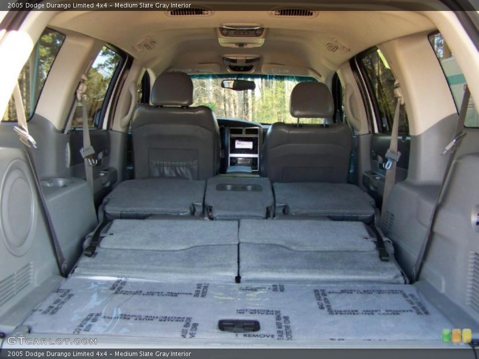 Medium Slate Gray Interior Trunk for the 2005 Dodge Durango Limited 4x4 #46559049