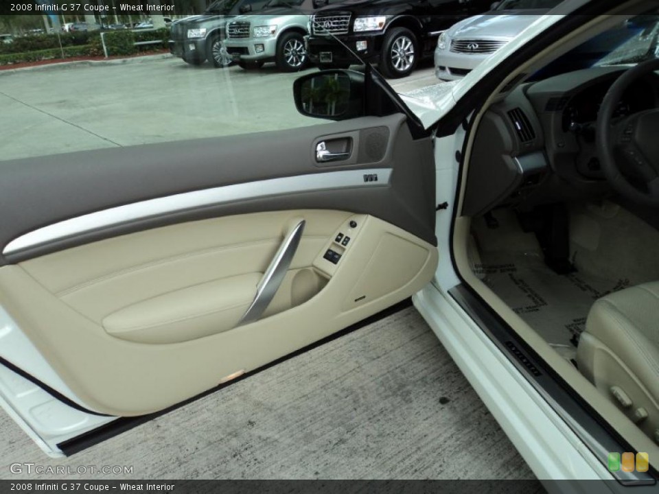 Wheat Interior Door Panel for the 2008 Infiniti G 37 Coupe #46559463