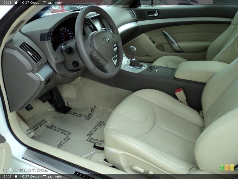 Wheat Interior Photo for the 2008 Infiniti G 37 Coupe #46559478