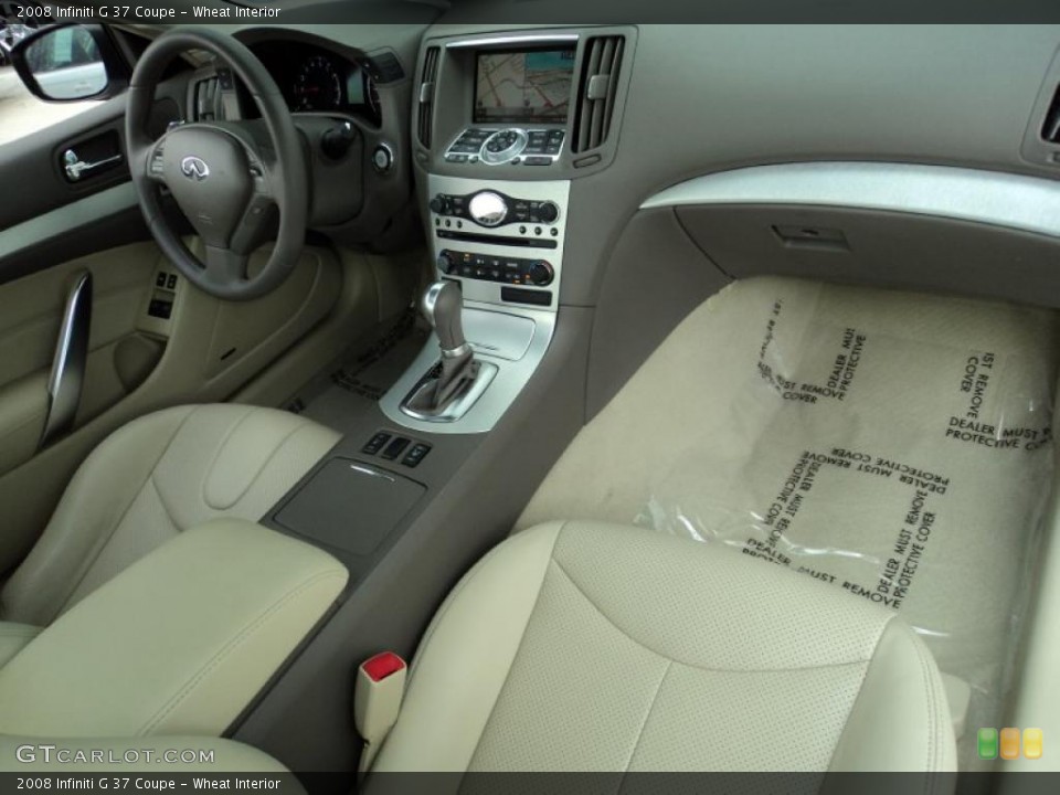 Wheat Interior Photo for the 2008 Infiniti G 37 Coupe #46559604