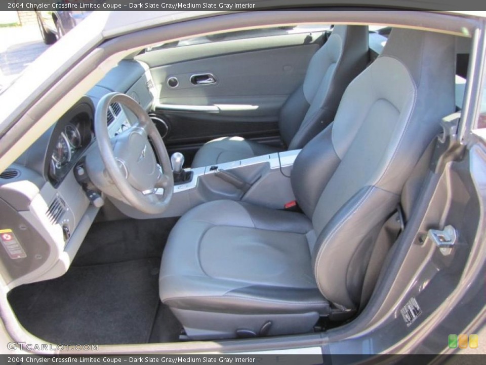 Dark Slate Gray/Medium Slate Gray Interior Photo for the 2004 Chrysler Crossfire Limited Coupe #46559829