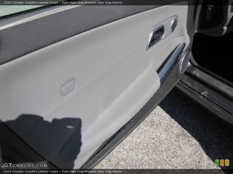 Dark Slate Gray/Medium Slate Gray Interior Door Panel for the 2004 Chrysler Crossfire Limited Coupe #46559832
