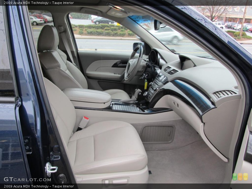 Taupe Interior Photo for the 2009 Acura MDX Technology #46559961