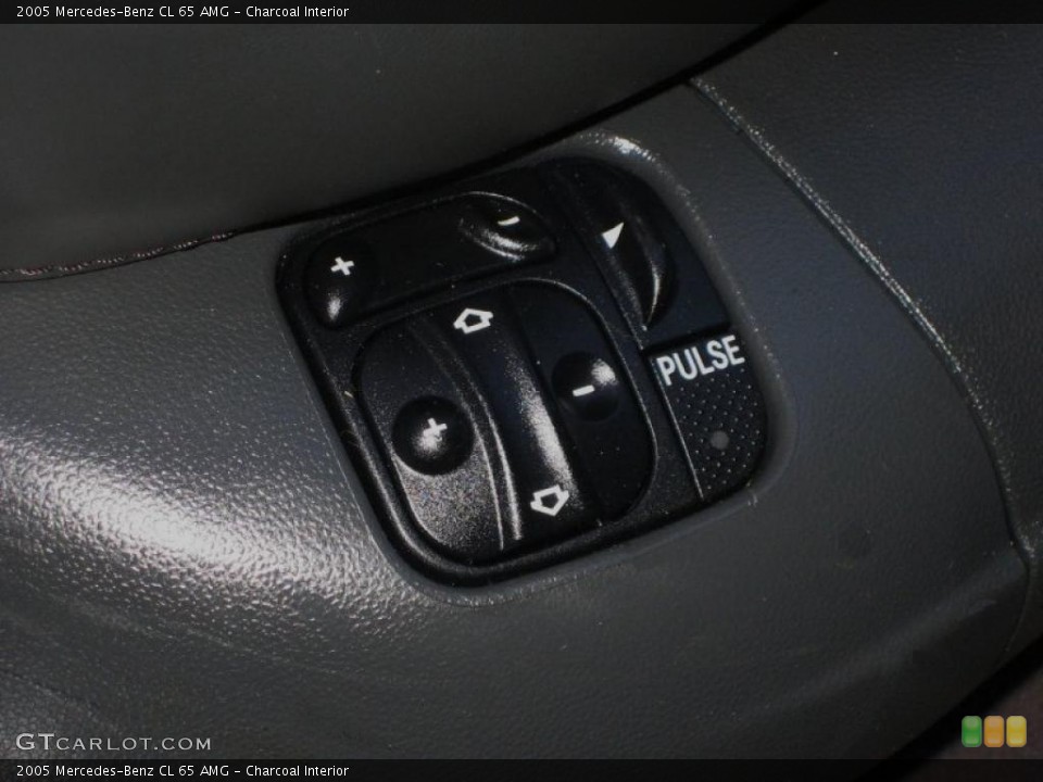 Charcoal Interior Controls for the 2005 Mercedes-Benz CL 65 AMG #46560069