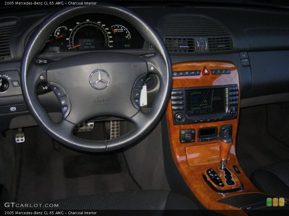 Charcoal Interior Dashboard for the 2005 Mercedes-Benz CL 65 AMG #46560087