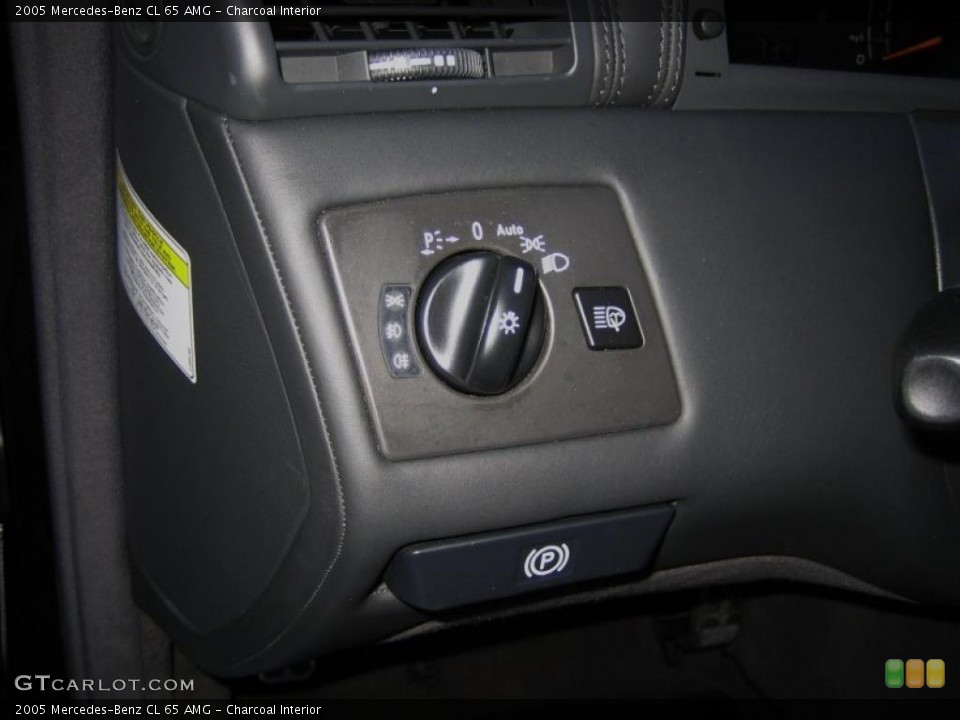 Charcoal Interior Controls for the 2005 Mercedes-Benz CL 65 AMG #46560093