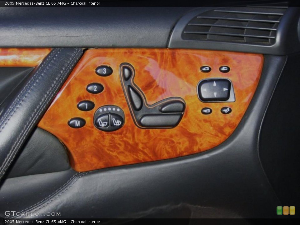 Charcoal Interior Controls for the 2005 Mercedes-Benz CL 65 AMG #46560144