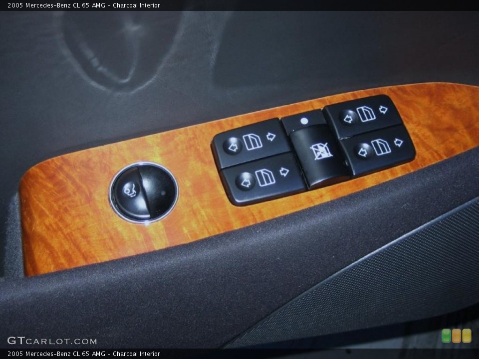 Charcoal Interior Controls for the 2005 Mercedes-Benz CL 65 AMG #46560147