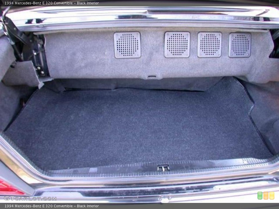 Black Interior Trunk for the 1994 Mercedes-Benz E 320 Convertible #46560351