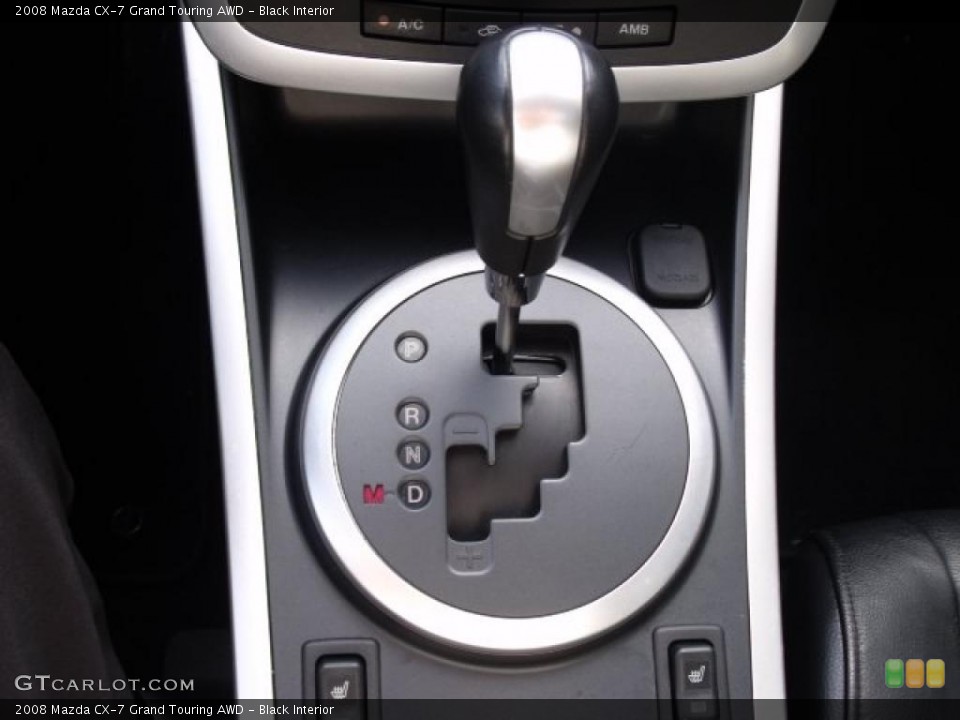 Black Interior Transmission for the 2008 Mazda CX-7 Grand Touring AWD #46561239