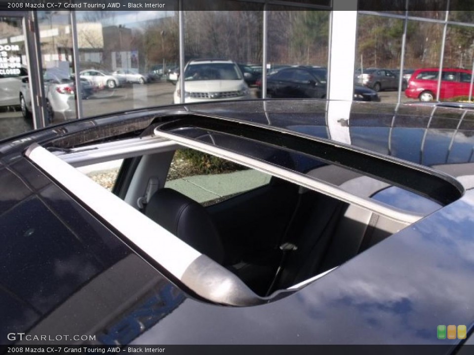 Black Interior Sunroof for the 2008 Mazda CX-7 Grand Touring AWD #46561257