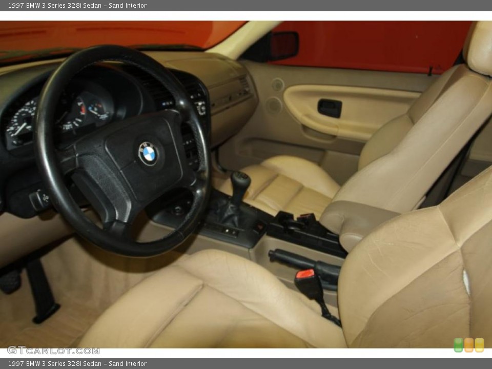 Sand Interior Photo for the 1997 BMW 3 Series 328i Sedan #46561875