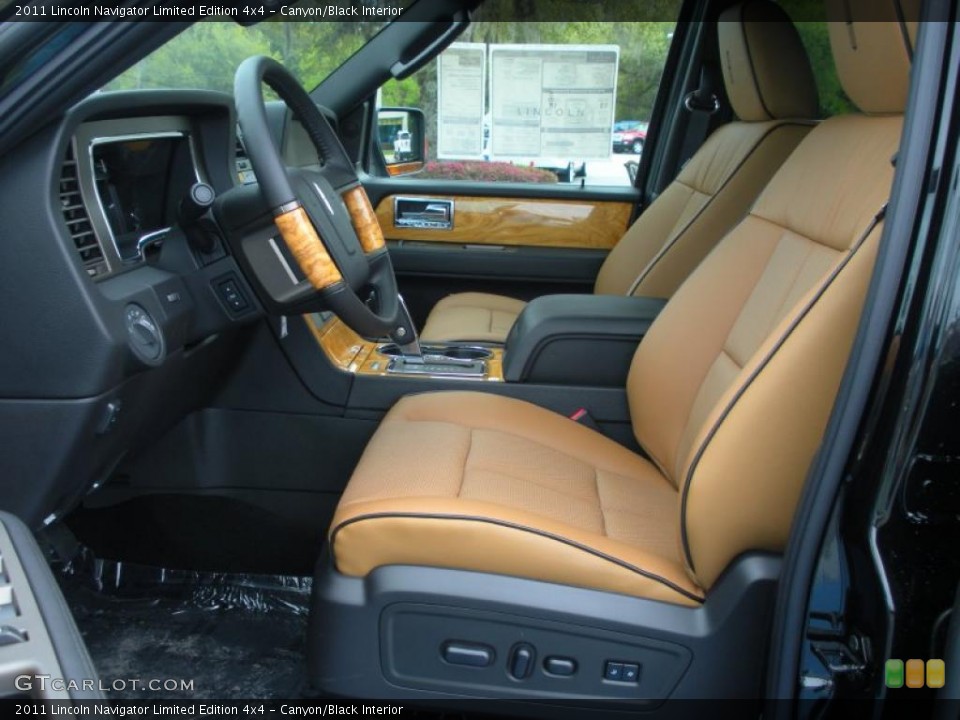 Canyon/Black Interior Photo for the 2011 Lincoln Navigator Limited Edition 4x4 #46562391