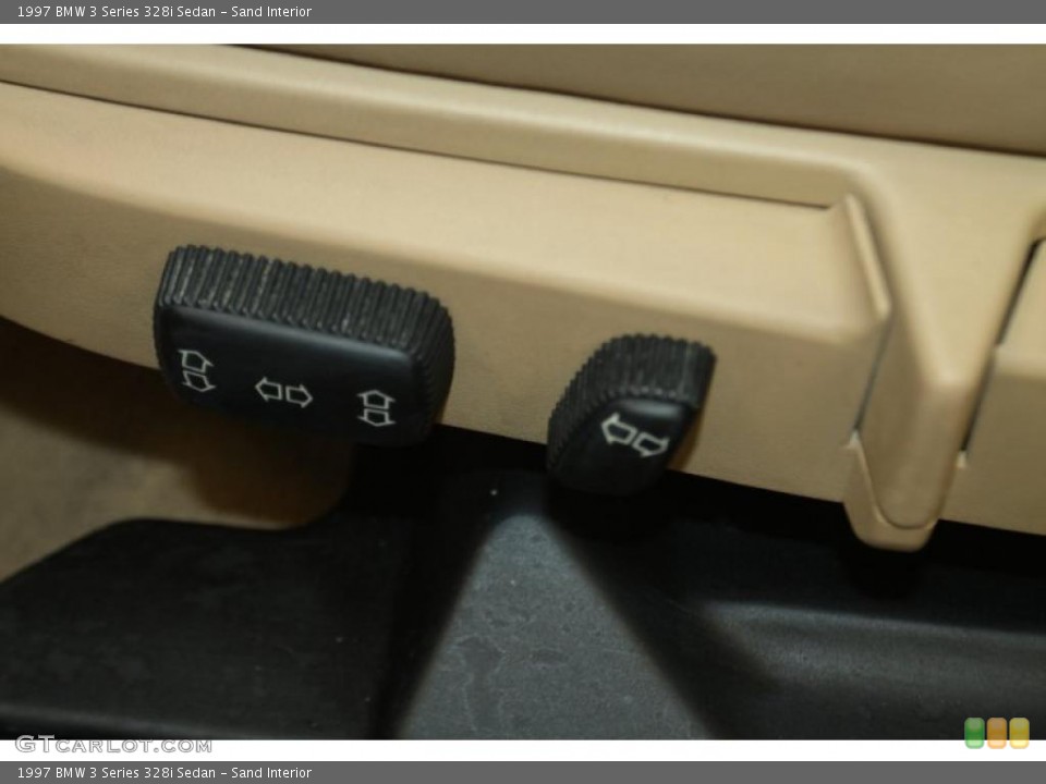 Sand Interior Controls for the 1997 BMW 3 Series 328i Sedan #46562427