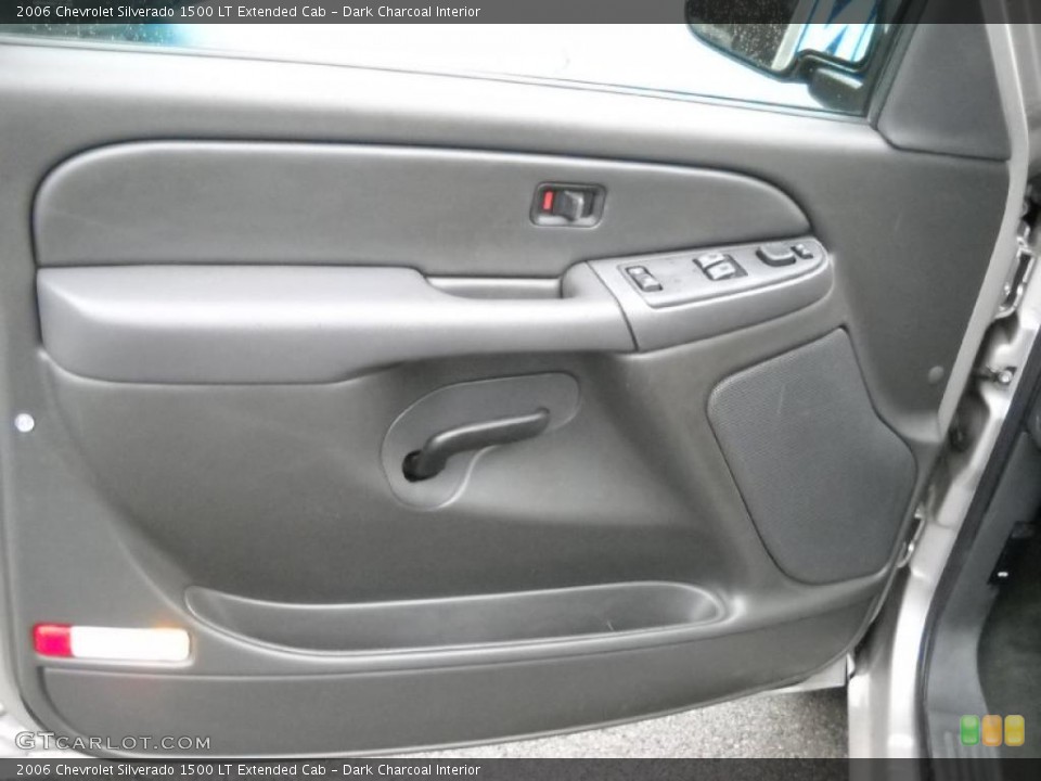 Dark Charcoal Interior Door Panel for the 2006 Chevrolet Silverado 1500 LT Extended Cab #46562514