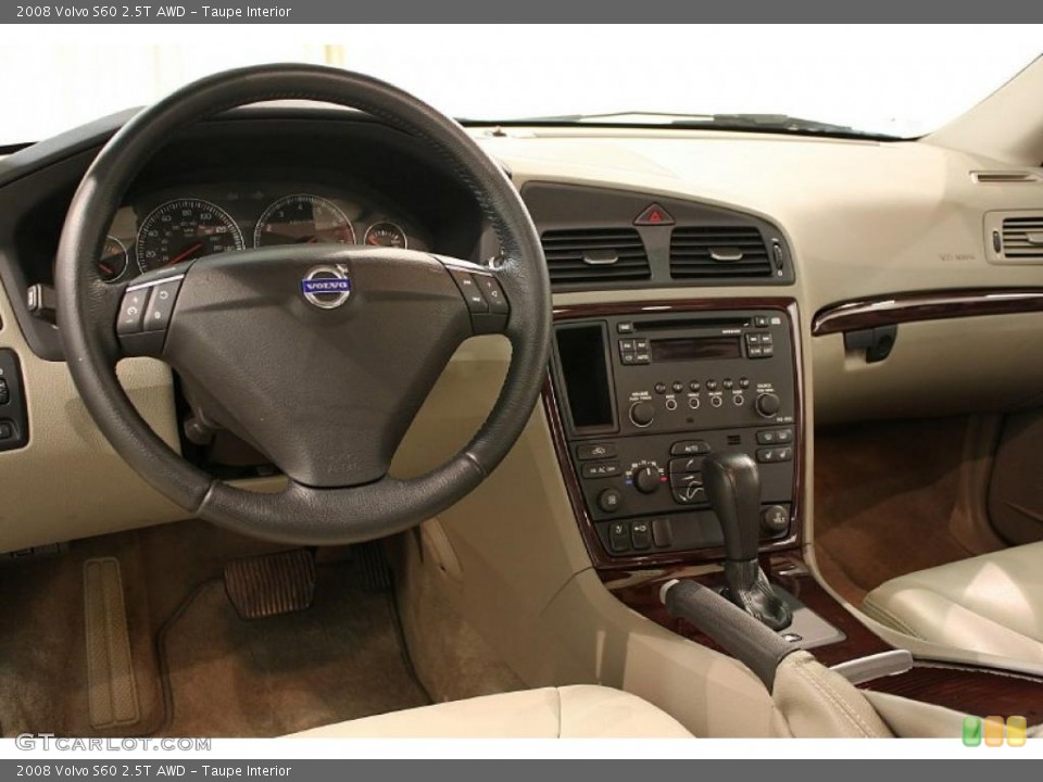 Taupe Interior Photo for the 2008 Volvo S60 2.5T AWD #46563129