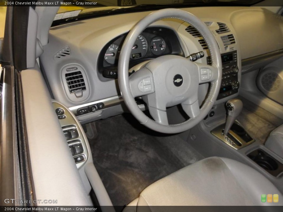 Gray Interior Steering Wheel for the 2004 Chevrolet Malibu Maxx LT Wagon #46563883