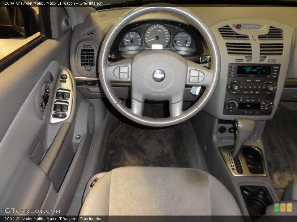Gray Interior Steering Wheel for the 2004 Chevrolet Malibu Maxx LT Wagon #46563943