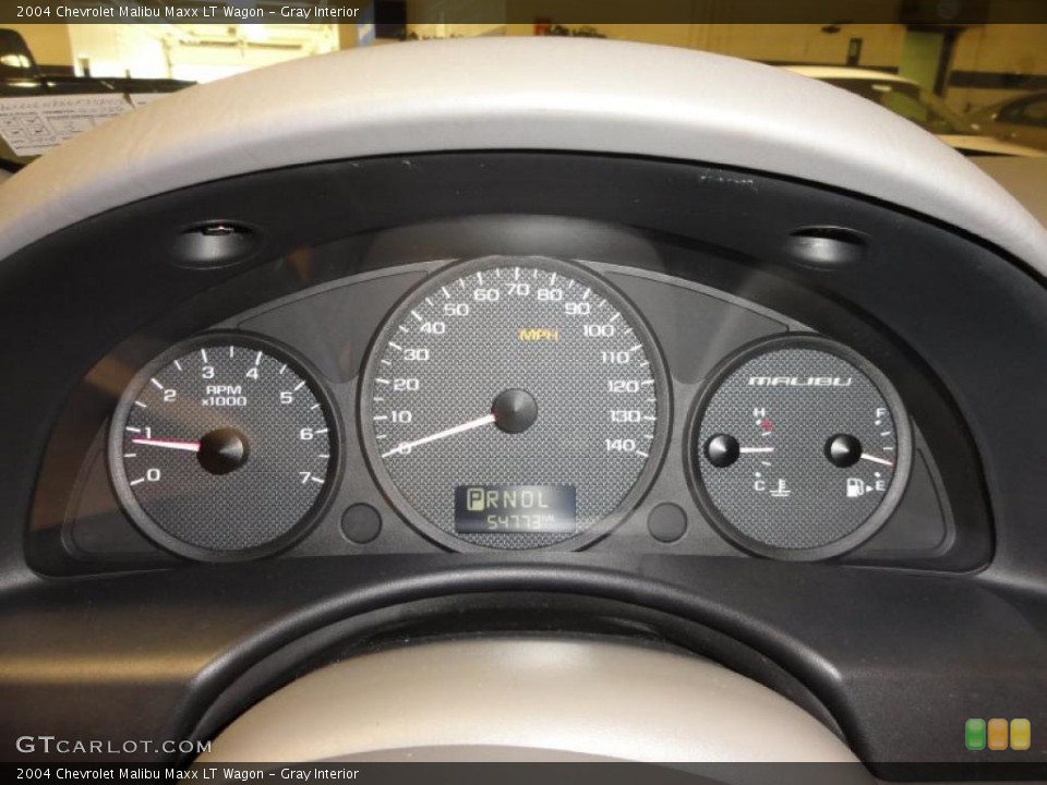 Gray Interior Gauges for the 2004 Chevrolet Malibu Maxx LT Wagon #46563982