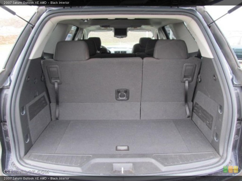Black Interior Trunk for the 2007 Saturn Outlook XE AWD #46564252