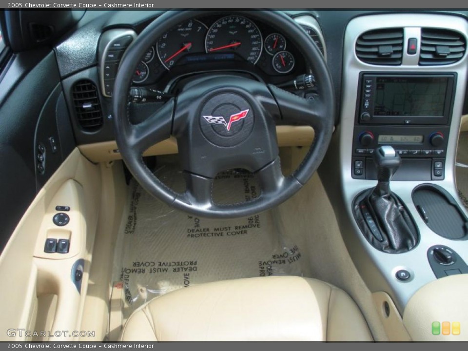 Cashmere Interior Gauges for the 2005 Chevrolet Corvette Coupe #46564504