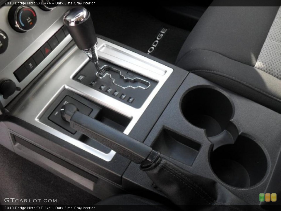 Dark Slate Gray Interior Transmission for the 2010 Dodge Nitro SXT 4x4 #46564810