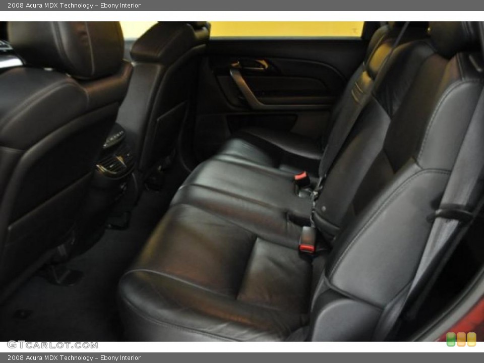 Ebony Interior Photo for the 2008 Acura MDX Technology #46566271