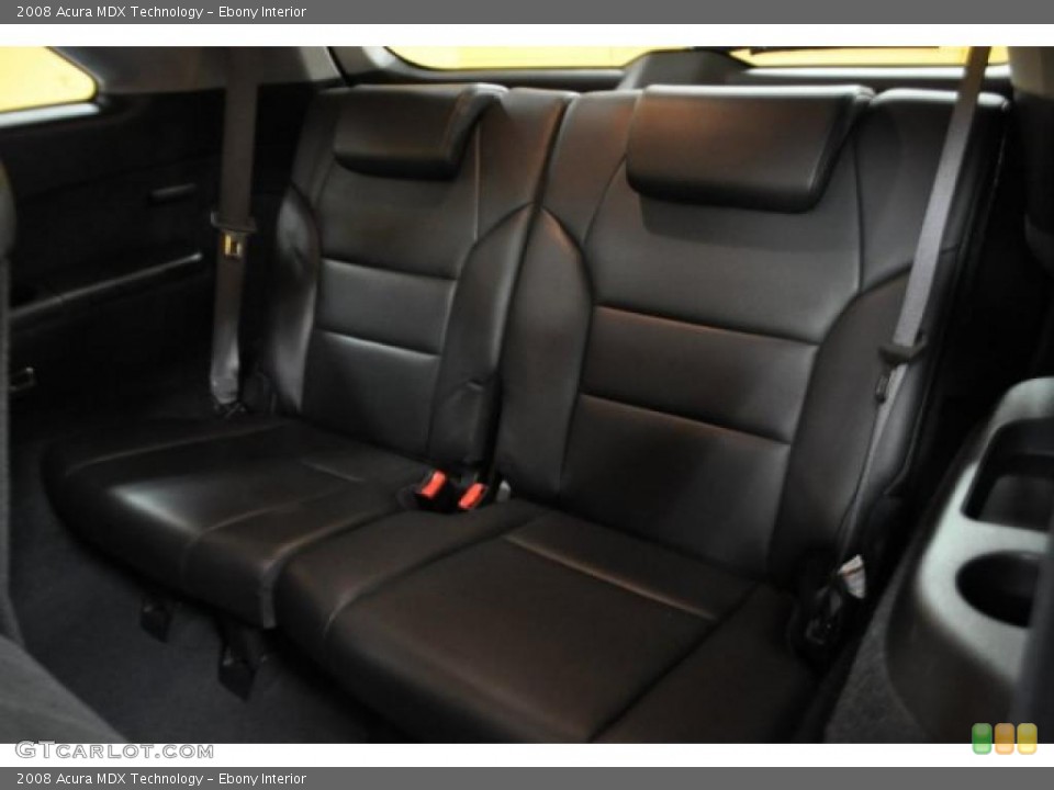 Ebony Interior Photo for the 2008 Acura MDX Technology #46566277