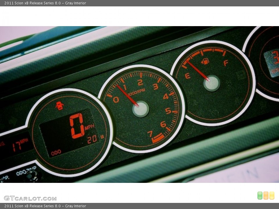 Gray Interior Gauges for the 2011 Scion xB Release Series 8.0 #46566868