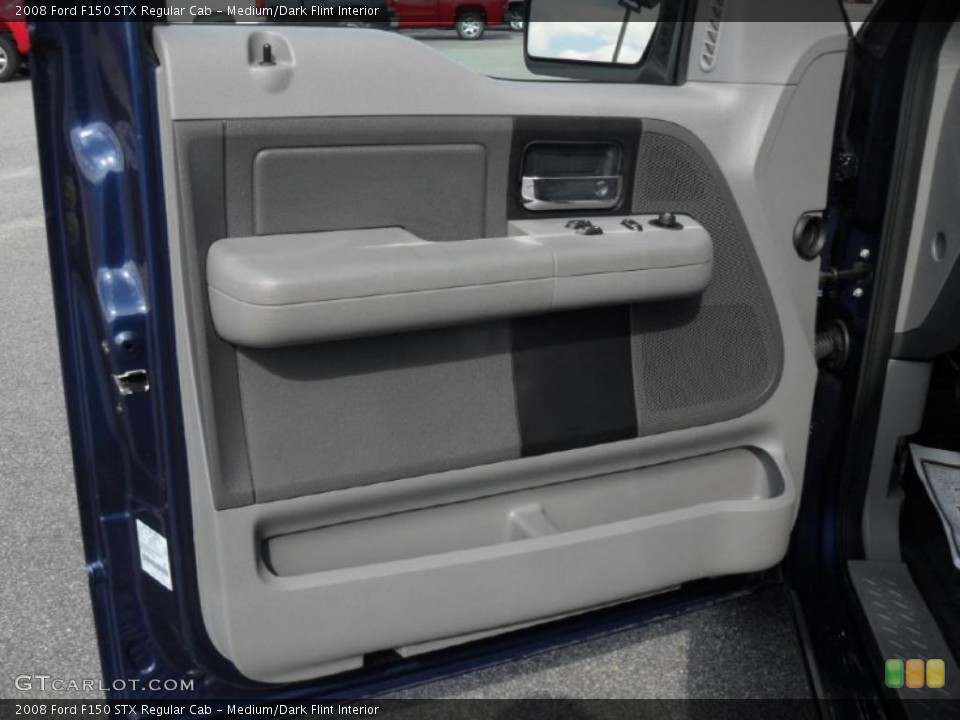 Medium/Dark Flint Interior Door Panel for the 2008 Ford F150 STX Regular Cab #46566937