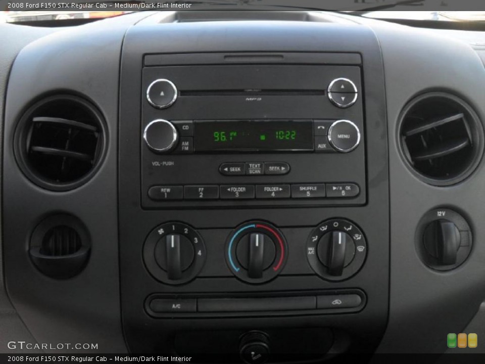 Medium/Dark Flint Interior Controls for the 2008 Ford F150 STX Regular Cab #46566970