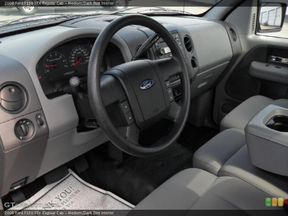 Medium/Dark Flint Interior Prime Interior for the 2008 Ford F150 STX Regular Cab #46567141