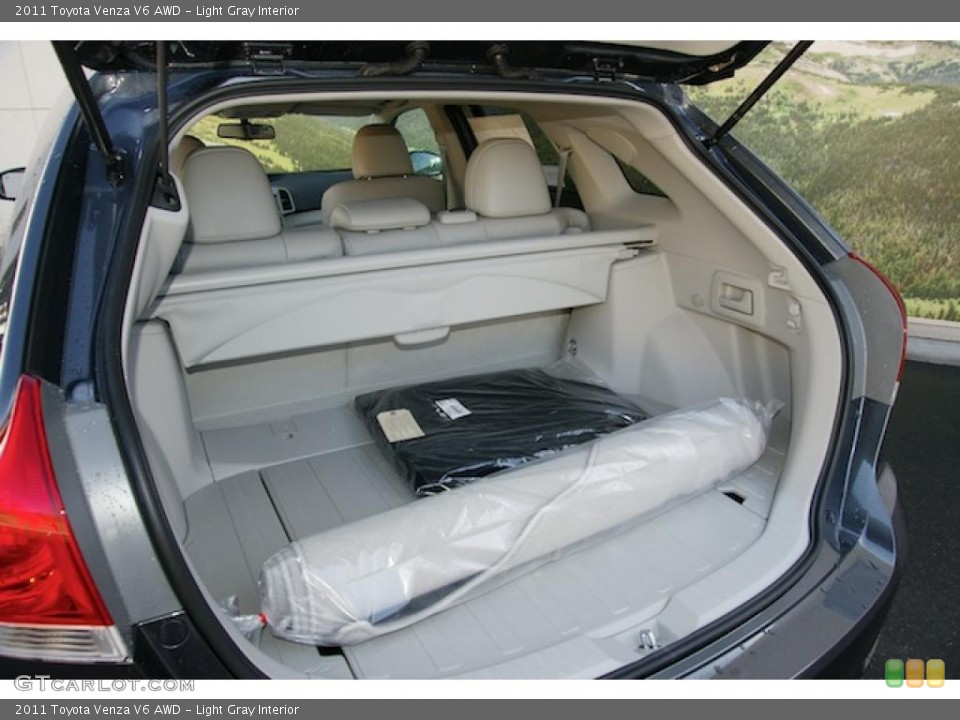 Light Gray Interior Trunk for the 2011 Toyota Venza V6 AWD #46569853