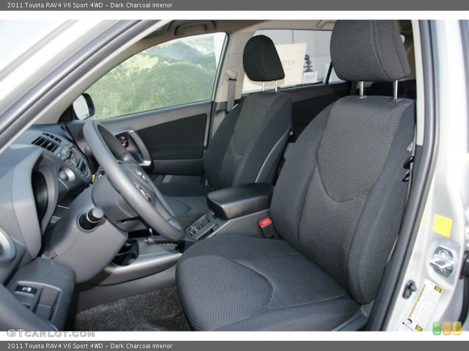 Dark Charcoal Interior Photo for the 2011 Toyota RAV4 V6 Sport 4WD #46570303