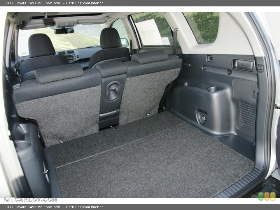 Dark Charcoal Interior Trunk for the 2011 Toyota RAV4 V6 Sport 4WD #46570351