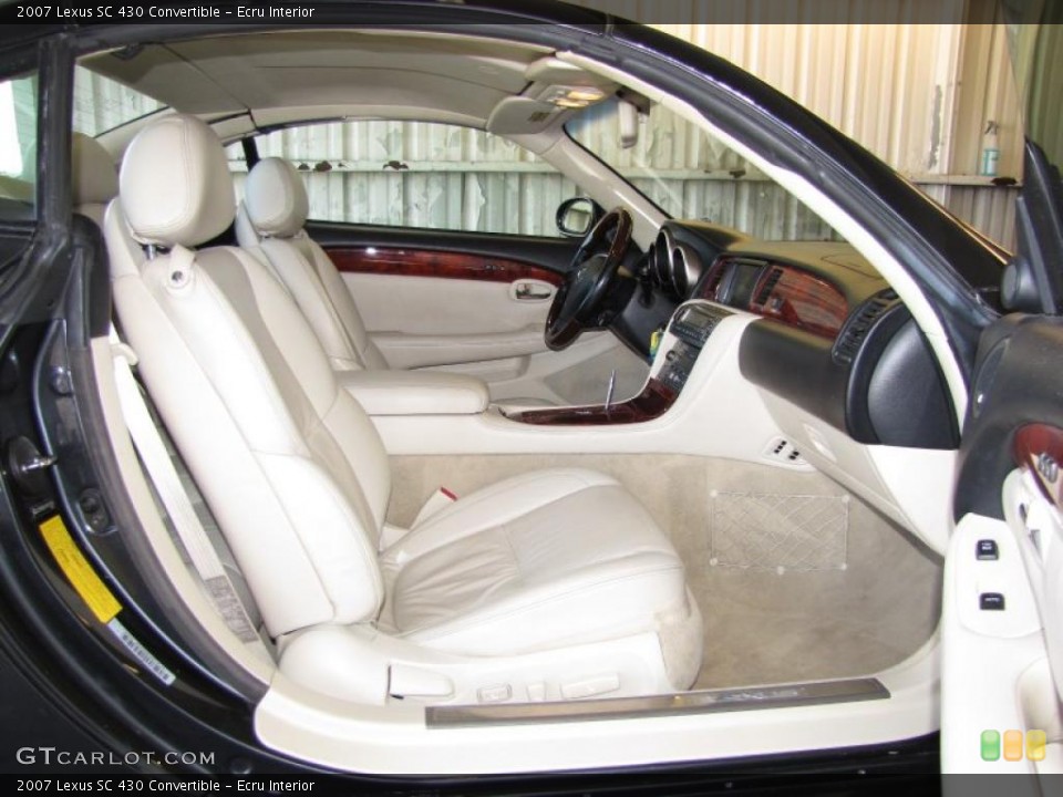 Ecru Interior Photo for the 2007 Lexus SC 430 Convertible #46570834