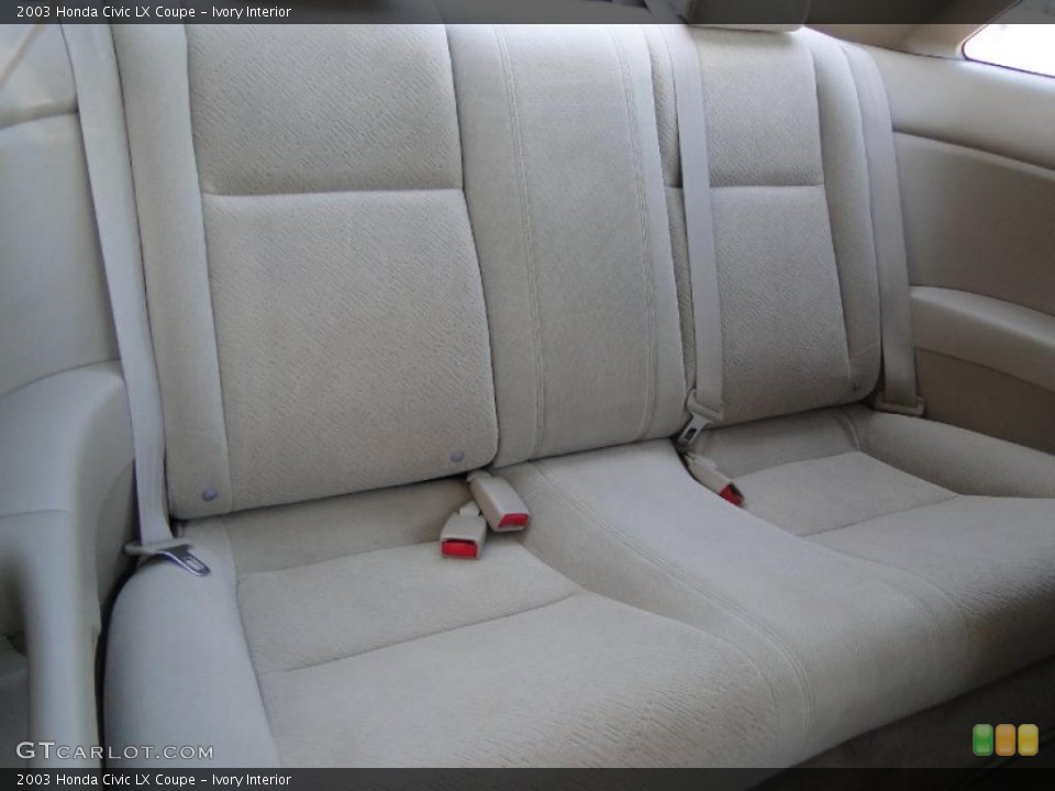 Ivory Interior Photo for the 2003 Honda Civic LX Coupe #46571836