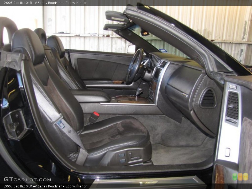 Ebony Interior Photo for the 2006 Cadillac XLR -V Series Roadster #46572232