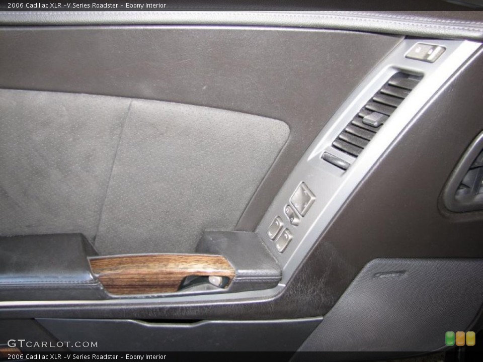 Ebony Interior Door Panel for the 2006 Cadillac XLR -V Series Roadster #46572256