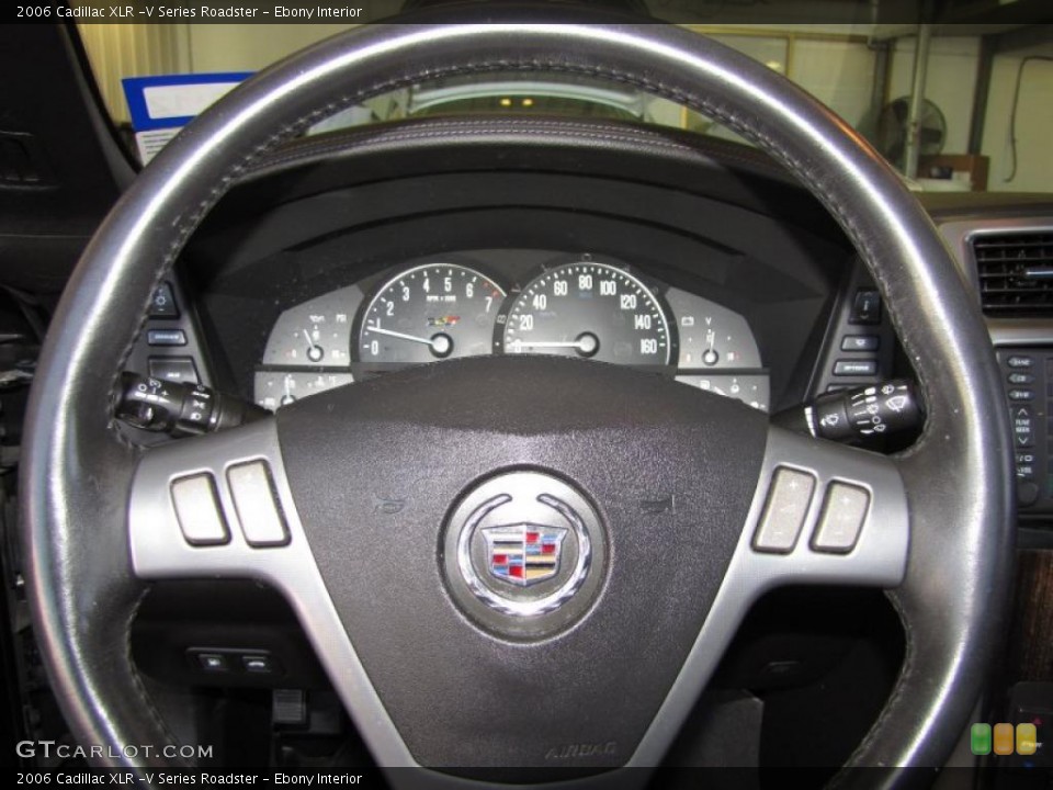 Ebony Interior Steering Wheel for the 2006 Cadillac XLR -V Series Roadster #46572283