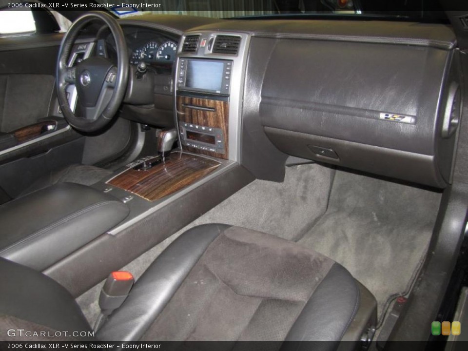 Ebony Interior Dashboard for the 2006 Cadillac XLR -V Series Roadster #46572295