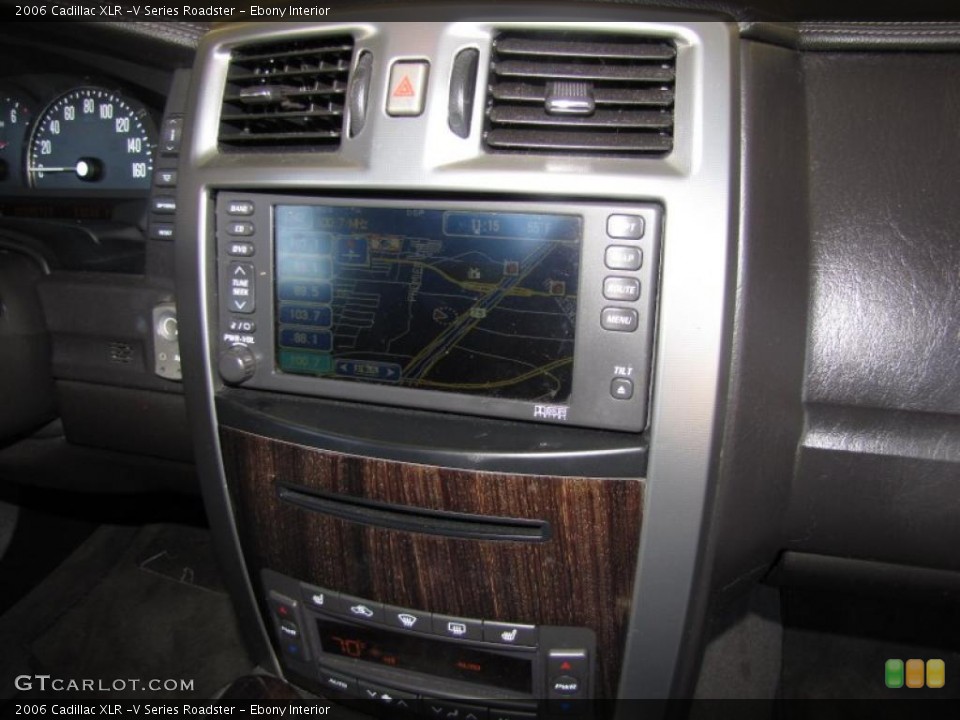 Ebony Interior Controls for the 2006 Cadillac XLR -V Series Roadster #46572307