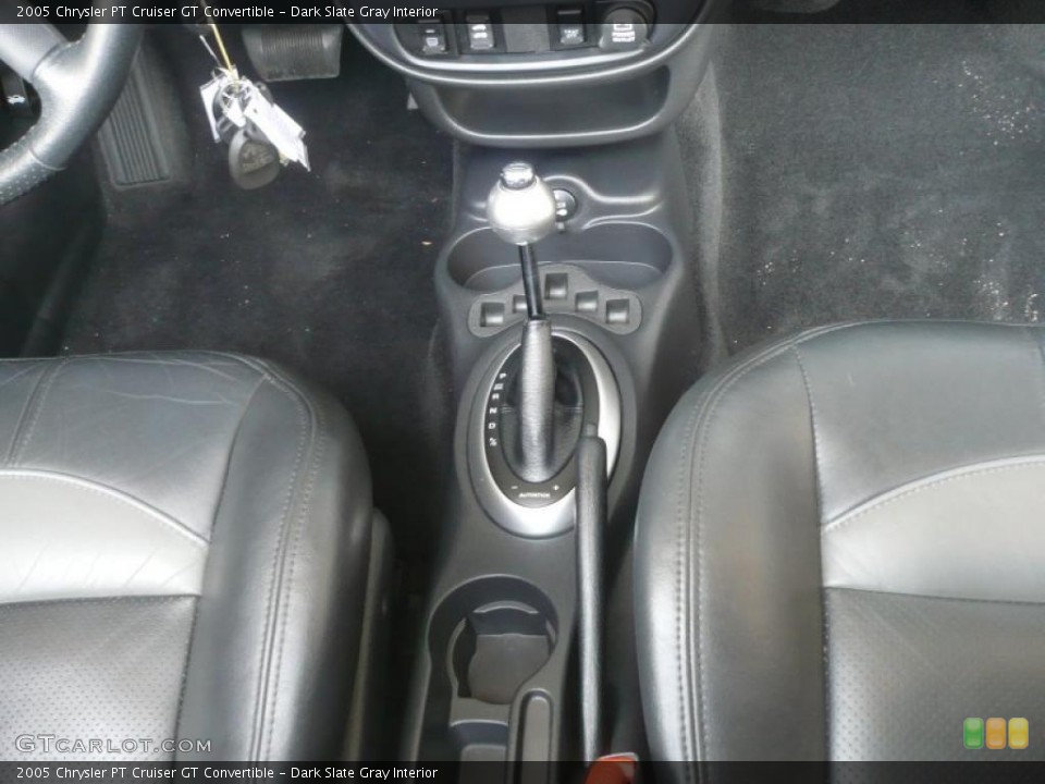 Dark Slate Gray Interior Transmission for the 2005 Chrysler PT Cruiser GT Convertible #46572853